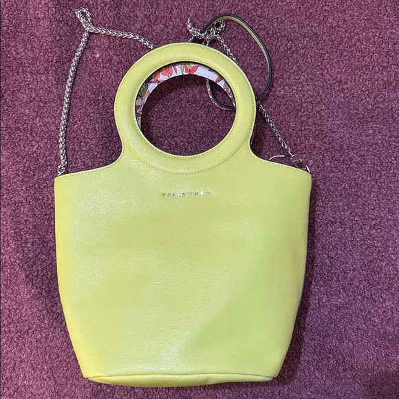 Trina Turk Yellow/ Lime Women's Bag - Picture 1 of 9